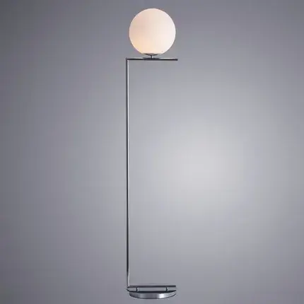 Торшер Arte Lamp A1921PN-1CC BOLLA-UNICA — хром, ракурс 2
