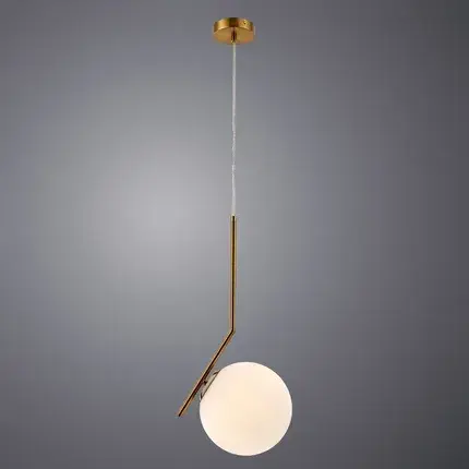 Светильник Arte Lamp A1923SP-1AB BOLLA-UNICA — бронза, ракурс 2