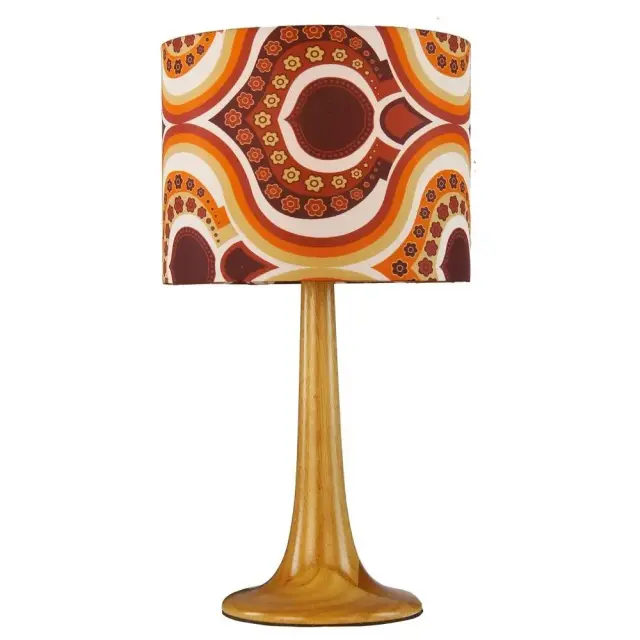 Настольная лампа Arte Lamp A1962LT-1BR ZULU — коричневый
