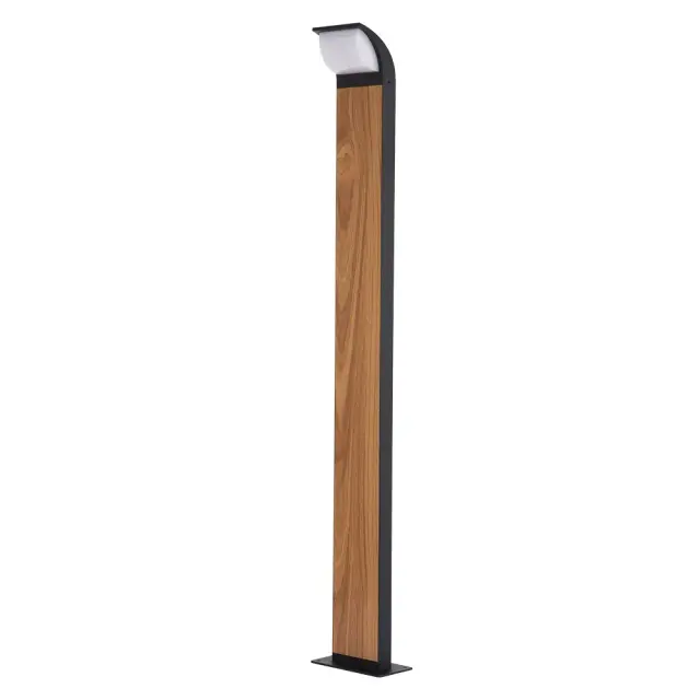 Уличный светильник Arte Lamp A1992PA-1BK METROPOLIS — коричневый