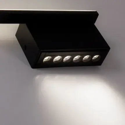 Бра Arte Lamp A2026AP-1BK SARGAS — черный, ракурс 3