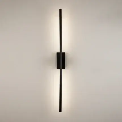Бра Arte Lamp A2029AP-1BK LINES — черный, ракурс 2