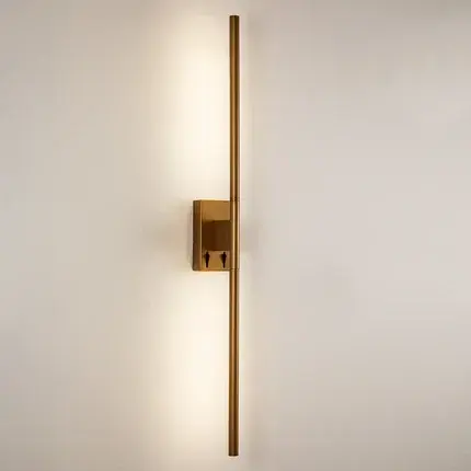 Бра Arte Lamp A2029AP-1GO LINES — золотой, ракурс 2