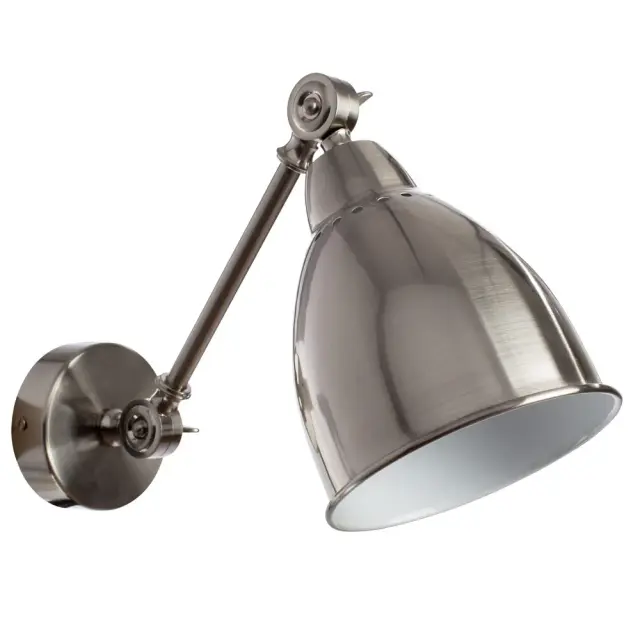 Бра Arte Lamp A2054AP-1SS BRACCIO — серебряный