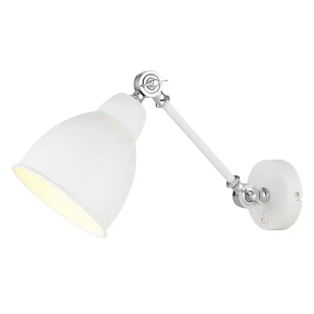 Бра Arte Lamp A2054AP-1WH BRACCIO — белый