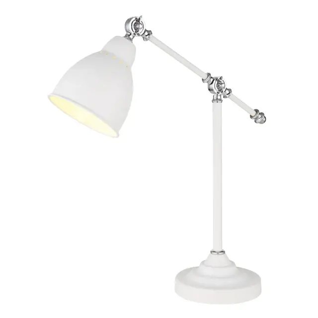 Настольная лампа Arte Lamp A2054LT-1WH BRACCIO — белый