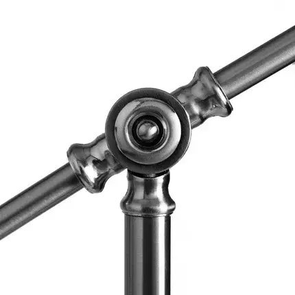 Торшер Arte Lamp A2054PN-1SS BRACCIO — серебряный, ракурс 3