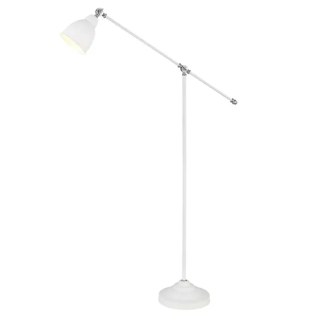 Торшер Arte Lamp A2054PN-1WH BRACCIO — белый