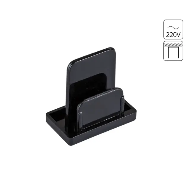 Заглушка для однофазного шинопровода Arte Lamp A210206 TRACK ACCESSORIES — черный