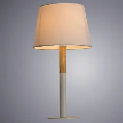 Настольная лампа Arte Lamp A2102LT-1WH CONNOR — белый, ракурс 2