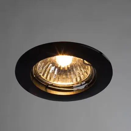 Точечный светильник Arte Lamp A2103PL-1BK BASIC — черный, ракурс 2