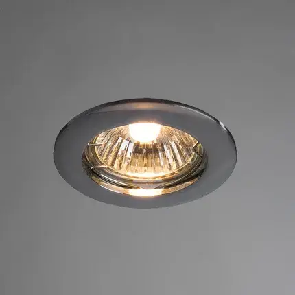 Точечный светильник Arte Lamp A2103PL-1CC BASIC — хром, ракурс 2