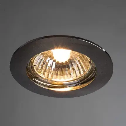 Точечный светильник Arte Lamp A2103PL-1SS BASIC — серебряный, ракурс 2
