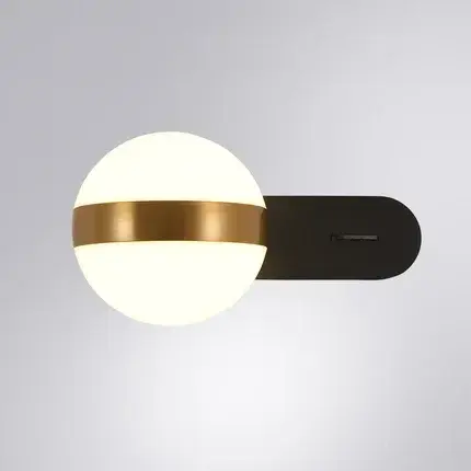Бра Arte Lamp A2125AP-1BK FURUD — черный, ракурс 2