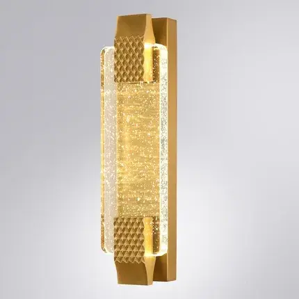 Бра Arte Lamp A2133AP-1GO SNOWDROP — золотой, ракурс 2