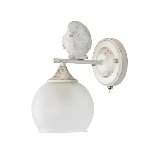 Бра Arte Lamp A2150AP-1WG GEMELLI — белое золото