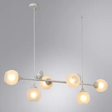 Светильник Arte Lamp A2150SP-6WG GEMELLI — белое золото, ракурс 2