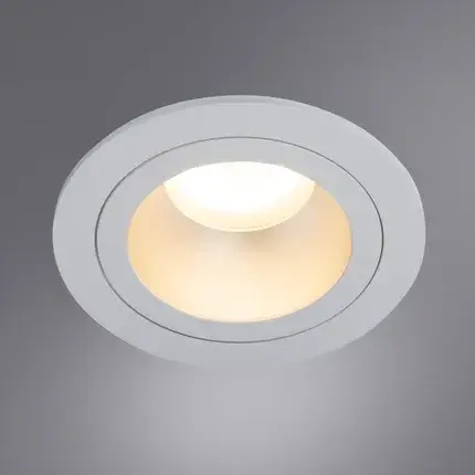 Точечный светильник Arte Lamp A2161PL-1WH ALKES — белый, ракурс 2