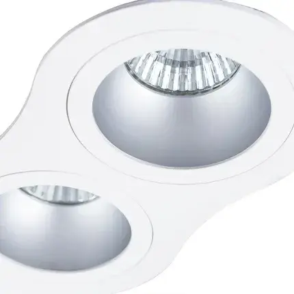 Точечный светильник Arte Lamp A2161PL-2WH ALKES — белый, ракурс 3