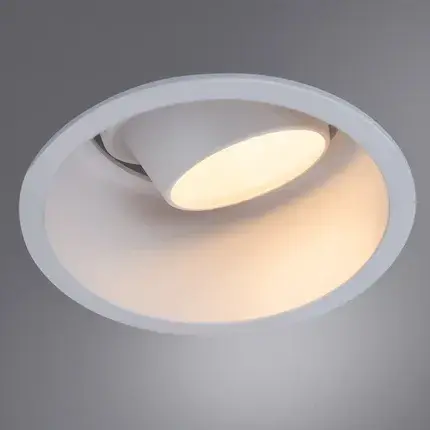 Точечный светильник Arte Lamp A2162PL-1WH KEID — белый, ракурс 3
