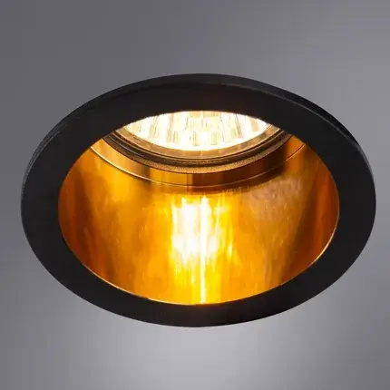 Точечный светильник Arte Lamp A2165PL-1BK CAPH — черный, ракурс 2