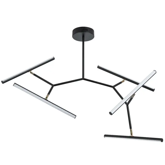 Люстра Arte Lamp A2170PL-49BK ZULU — черный