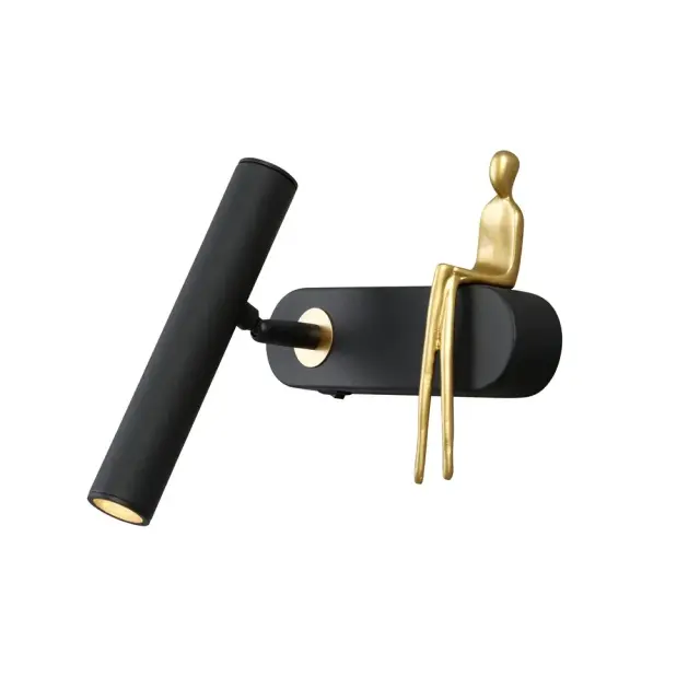 Бра Arte Lamp A2173AP-1BK ALBERT — черный