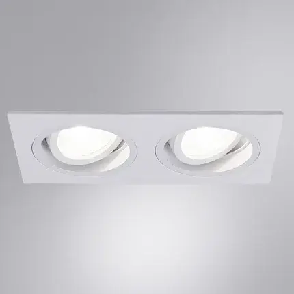 Точечный светильник Arte Lamp A2178PL-2WH TARF — белый, ракурс 2