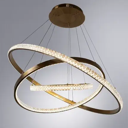 Светильник Arte Lamp A2182SP-160PB ORIONE — медь, ракурс 2