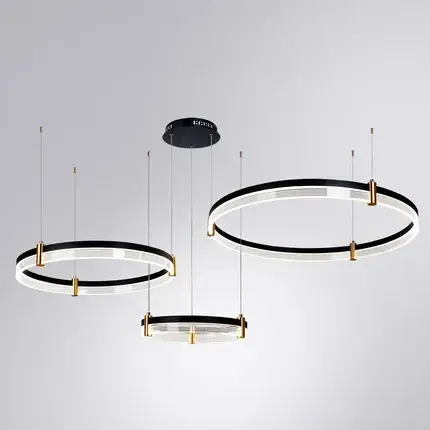 Светильник Arte Lamp A2185SP-3BK MERCURY — черный, ракурс 2