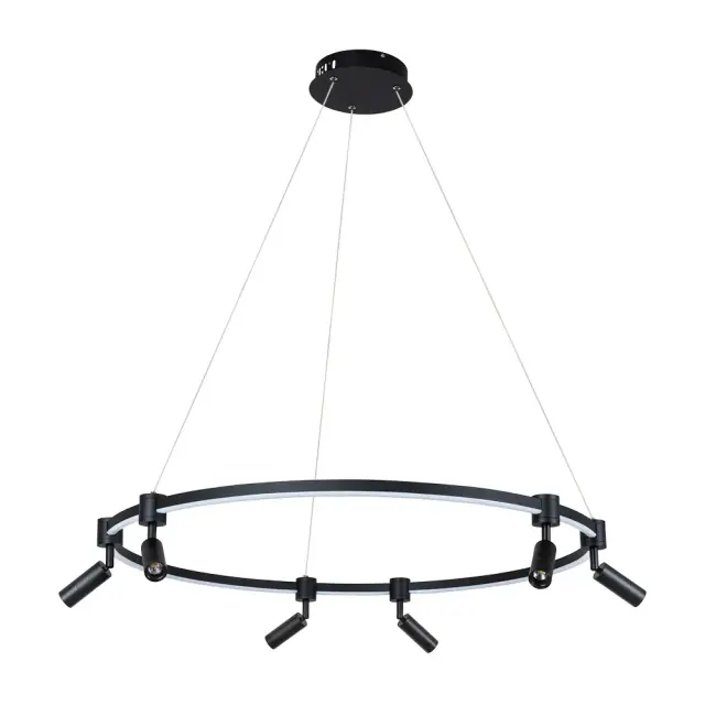 Светильник Arte Lamp A2186SP-1BK RING — черный