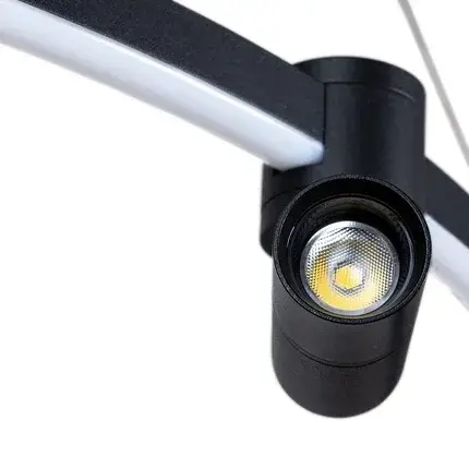 Светильник Arte Lamp A2186SP-1BK RING — черный, ракурс 5