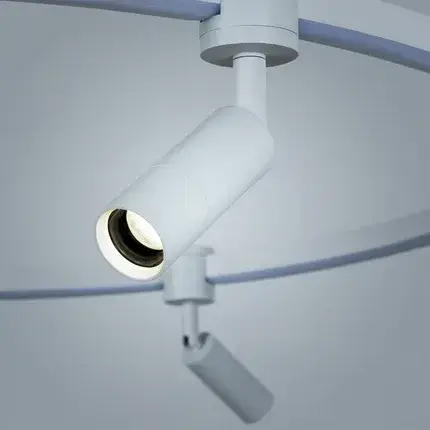 Светильник Arte Lamp A2186SP-1WH RING — белый, ракурс 4