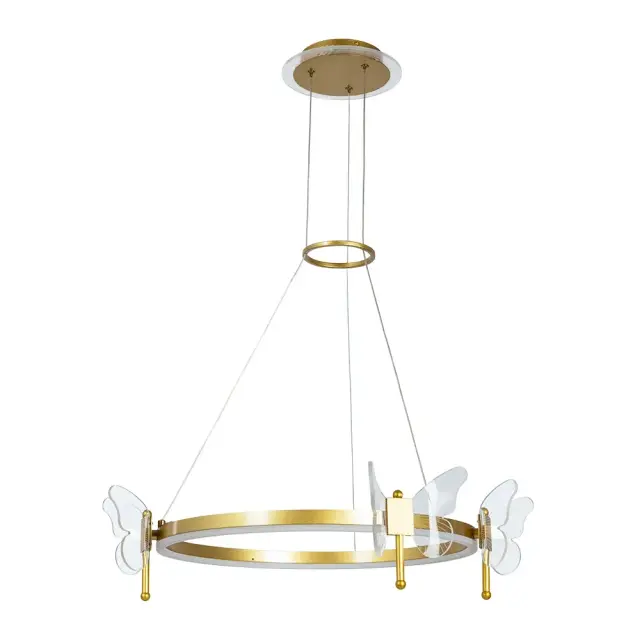 Люстра Arte Lamp A2187LM-1GO DARCY — золотой