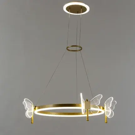 Люстра Arte Lamp A2187LM-1GO DARCY — золотой, ракурс 2