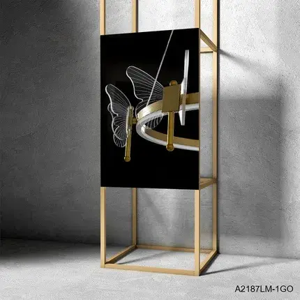 Люстра Arte Lamp A2187LM-1GO DARCY — золотой, ракурс 5