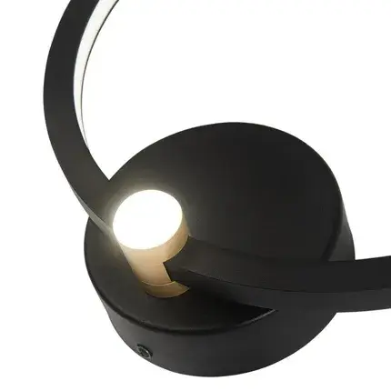 Бра Arte Lamp A2195AP-1BK ERRAI — черный, ракурс 3
