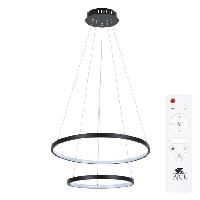Светильник Arte Lamp A2197SP-2BK FRODO — черный