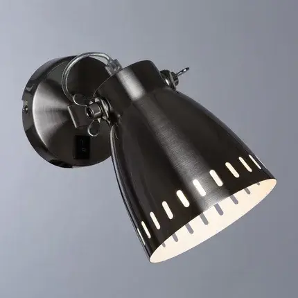 Спот Arte Lamp A2214AP-1SS LUNED — серебряный, ракурс 2