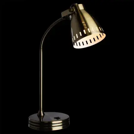 Настольная лампа Arte Lamp A2214LT-1AB LUNED — бронза, ракурс 2