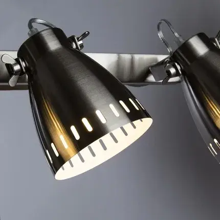 Спот Arte Lamp A2214PL-4SS LUNED — серебряный, ракурс 3