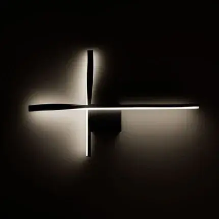 Бра Arte Lamp A2217AP-2BK ACRUX — черный, ракурс 2