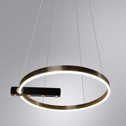 Светильник Arte Lamp A2221SP-1BR VERITATE — коричневый, ракурс 2