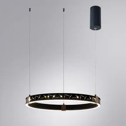Светильник Arte Lamp A2222SP-1BK SHINE — черный, ракурс 2