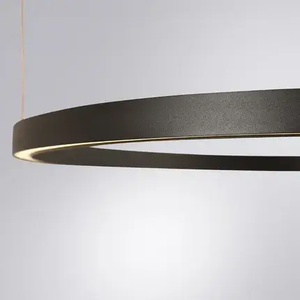 Светильник Arte Lamp A2223SP-1BK SMOOTH — черный, ракурс 3