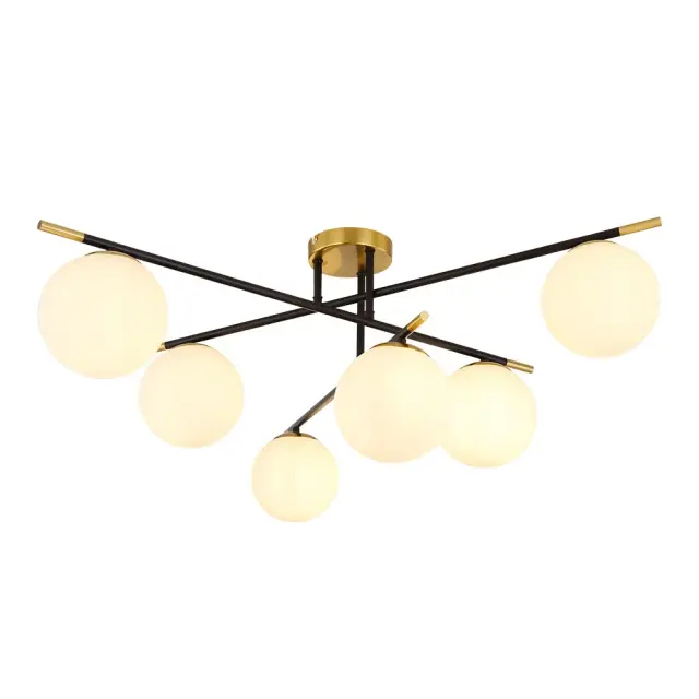 Люстра Arte Lamp A2224PL-6BK ALCOR — черный