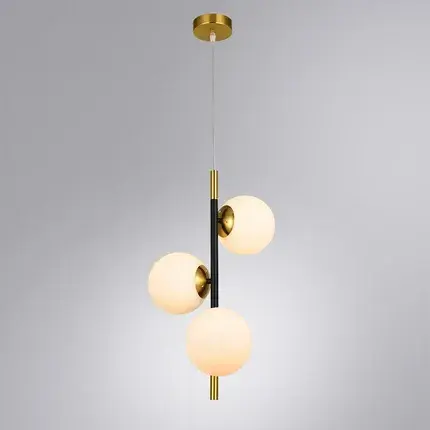 Светильник Arte Lamp A2224SP-3BK ALCOR — черный, ракурс 2