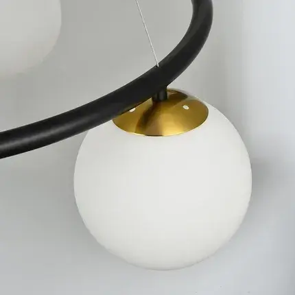 Светильник Arte Lamp A2224SP-6BK ALCOR — черный, ракурс 3