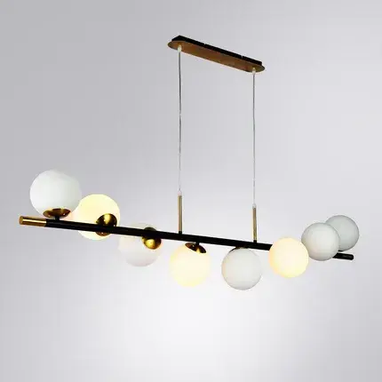 Светильник Arte Lamp A2224SP-8BK ALCOR — черный, ракурс 7
