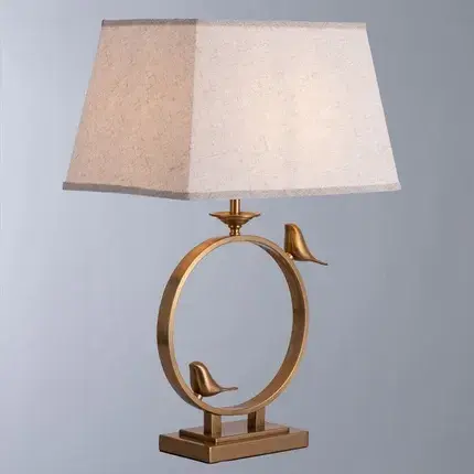 Настольная лампа Arte Lamp A2230LT-1PB RIZZI — медь, ракурс 2